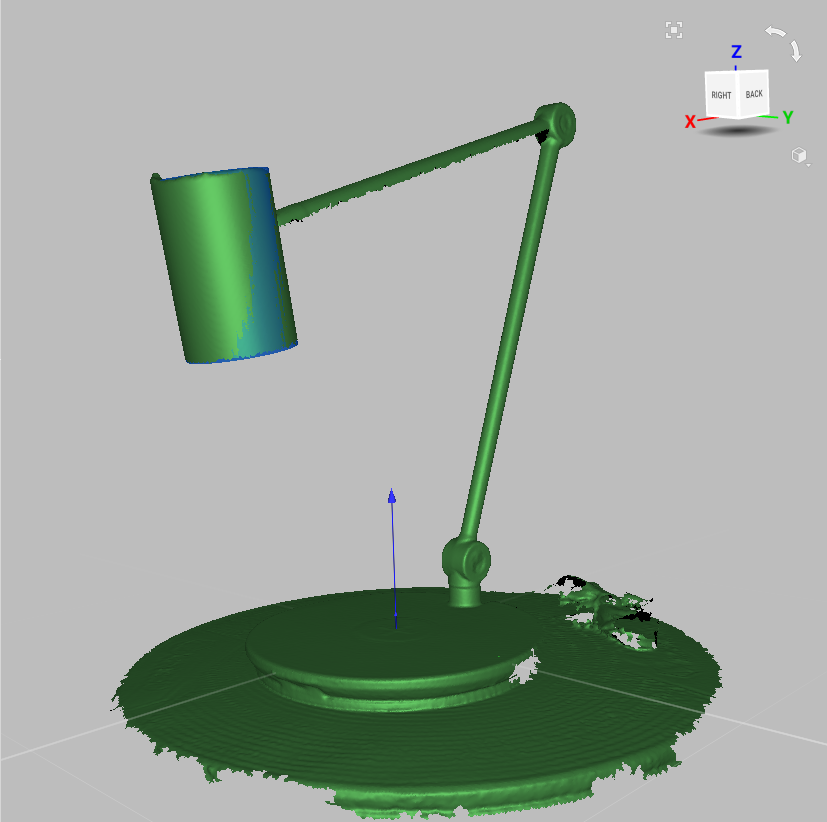 Constructed cylinder.