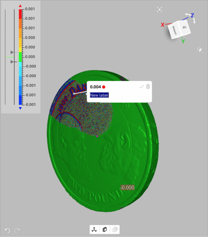 Note on the distance map.
