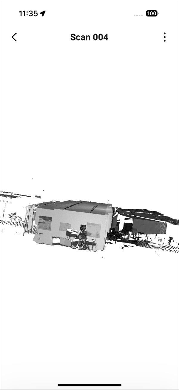 Scanned object.