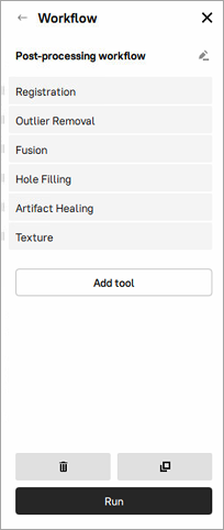 Workflow editor